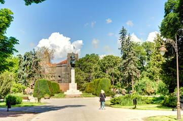 Fototapeta na wymiar Belgrade, Kalemegdan Fortress, HDR Image