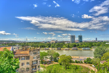 Belgrade, Kalemegdan Fortress, HDR Image