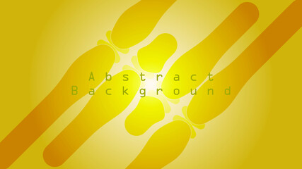 golden yellow gradient abstract background with bone watermark