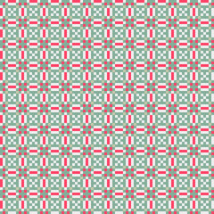 Abstract Cross Pattern generative computational art illustration