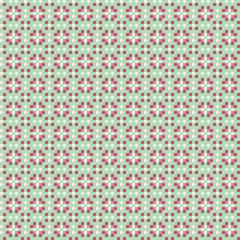 Abstract Cross Pattern generative computational art illustration