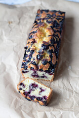 Gâteau aux myrtilles