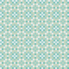 Abstract Cross Pattern generative computational art illustration