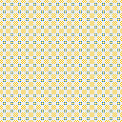 Abstract Cross Pattern generative computational art illustration