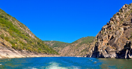 Fototapeta na wymiar Sil River Canyon, Ribera Sacra, Orense, Galicia, Spain, Europe