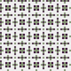 Abstract Cross Pattern generative computational art illustration