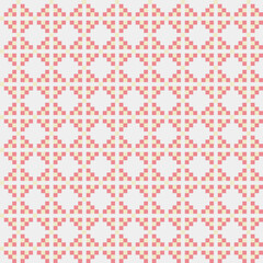 Abstract Cross Pattern generative computational art illustration