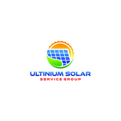 The Sun Solar Energy Logo Service