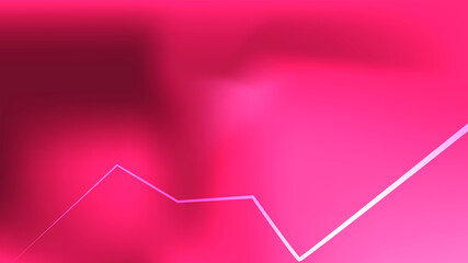 red color gradient with curve sign