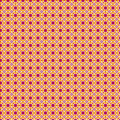 Abstract Cross Pattern generative computational art illustration