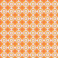 Abstract Cross Pattern generative computational art illustration