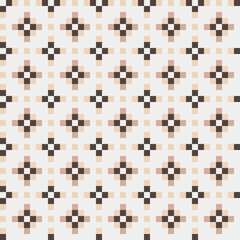 Abstract Cross Pattern generative computational art illustration