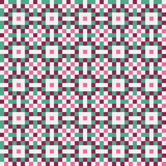 Abstract Cross Pattern generative computational art illustration