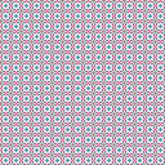 Abstract Cross Pattern generative computational art illustration