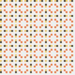 Fototapeta premium Abstract Cross Pattern generative computational art illustration