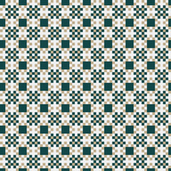 Abstract Cross Pattern generative computational art illustration