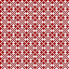 Abstract Cross Pattern generative computational art illustration