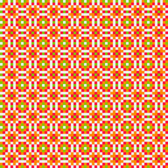 Abstract Cross Pattern generative computational art illustration