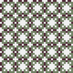 Abstract Cross Pattern generative computational art illustration