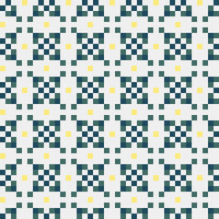 Abstract Cross Pattern generative computational art illustration