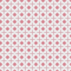 Abstract Cross Pattern generative computational art illustration