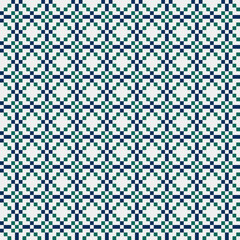 Abstract Cross Pattern generative computational art illustration