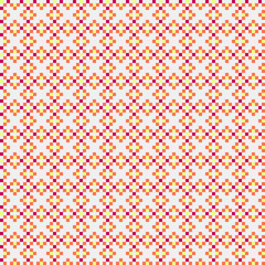 Abstract Cross Pattern generative computational art illustration