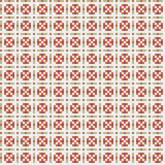 Abstract Cross Pattern generative computational art illustration