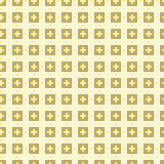 Abstract Cross Pattern generative computational art illustration
