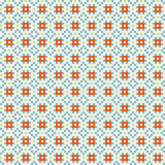 Abstract Cross Pattern generative computational art illustration