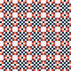 Abstract Cross Pattern generative computational art illustration
