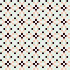 Abstract Cross Pattern generative computational art illustration