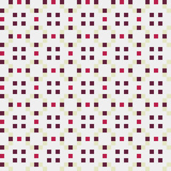 Abstract Cross Pattern generative computational art illustration