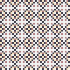 Fototapeta premium Abstract Cross Pattern generative computational art illustration