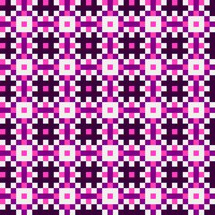 Abstract Cross Pattern generative computational art illustration
