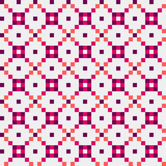 Abstract Cross Pattern generative computational art illustration