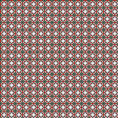 Abstract Cross Pattern generative computational art illustration