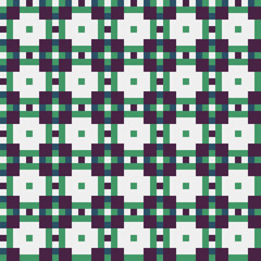 Abstract Cross Pattern generative computational art illustration