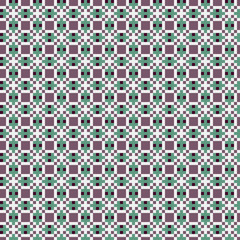 Abstract Cross Pattern generative computational art illustration