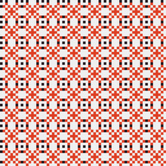 Obraz premium Abstract Cross Pattern generative computational art illustration