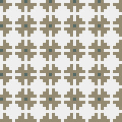 Abstract Cross Pattern generative computational art illustration