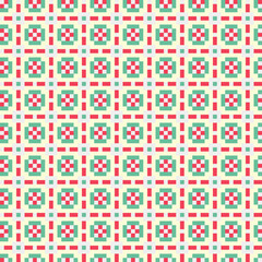 Abstract Cross Pattern generative computational art illustration