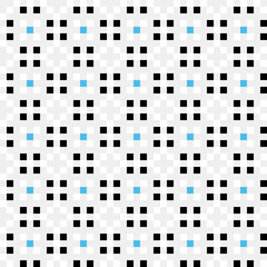 Abstract Cross Pattern generative computational art illustration