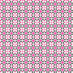 Abstract Cross Pattern generative computational art illustration