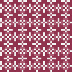 Abstract Cross Pattern generative computational art illustration