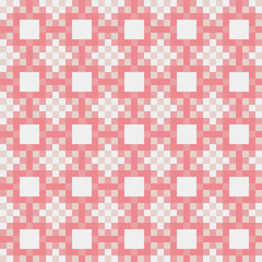 Abstract Cross Pattern generative computational art illustration