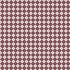 Abstract Cross Pattern generative computational art illustration