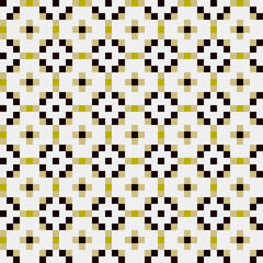 Abstract Cross Pattern generative computational art illustration