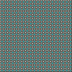 Abstract Cross Pattern generative computational art illustration