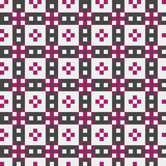 Abstract Cross Pattern generative computational art illustration